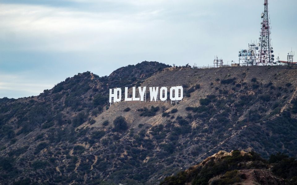 the hollywood sign